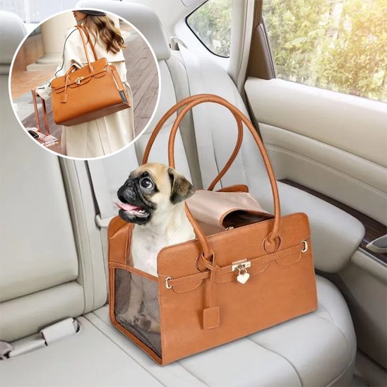 Sac de transport pour chien | L'Élégant™