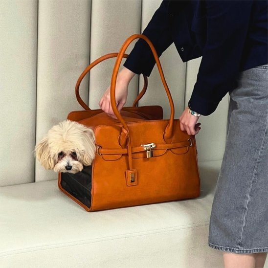 Sac de transport pour chien | L'Élégant™